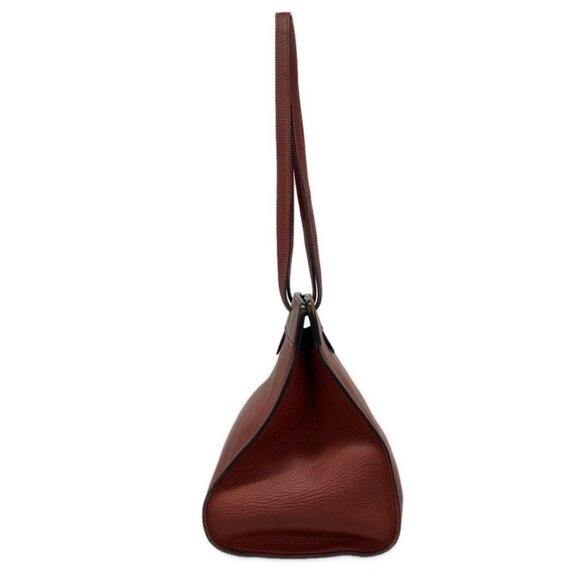 HERMES Muso rouge ash Taurillon Clemence Square D Shoulder Bag 708-060425 - Picture 3 of 14